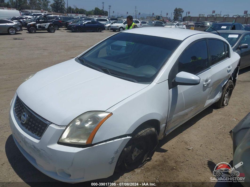 3N1AB61E48L716431 2008 NISSAN SENTRA photo no. 2