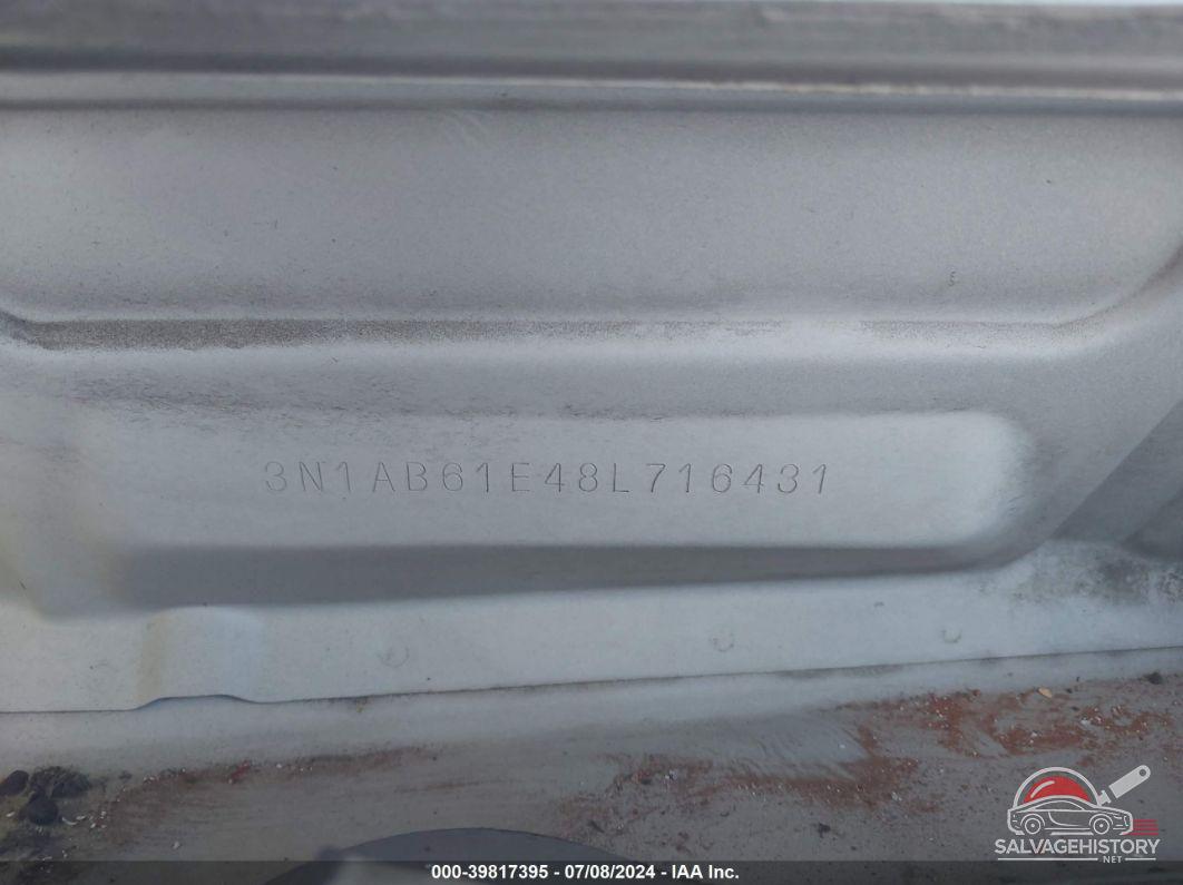 3N1AB61E48L716431 2008 NISSAN SENTRA photo no. 9