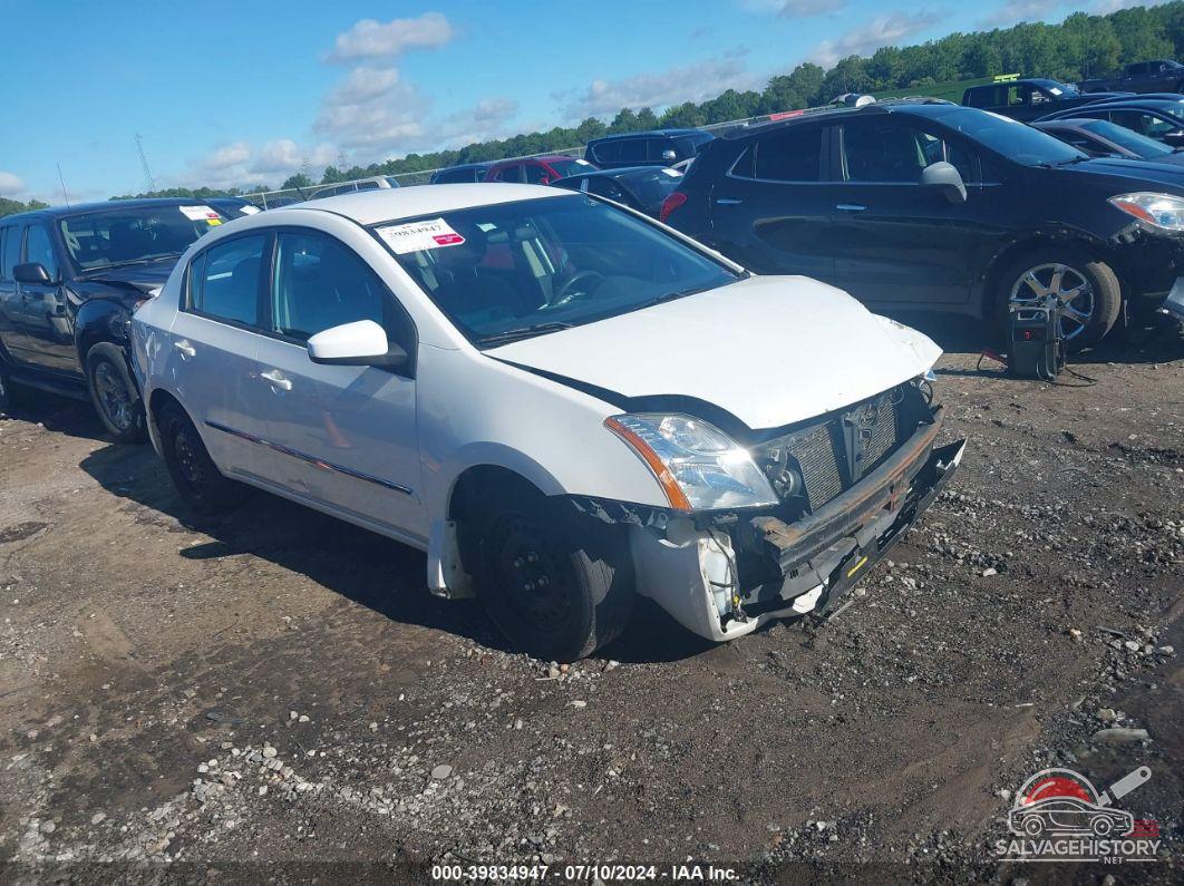 3N1AB6AP3CL682119 2012 NISSAN SENTRA photo no. 8