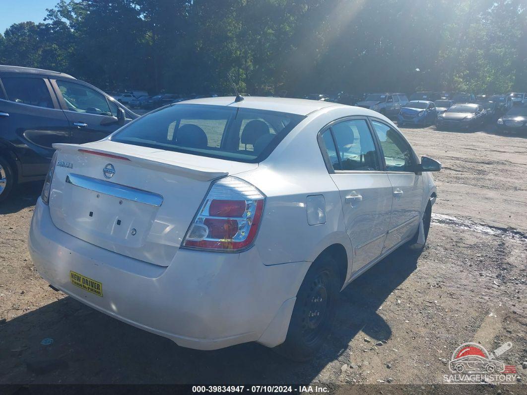3N1AB6AP3CL682119 2012 NISSAN SENTRA photo no. 4