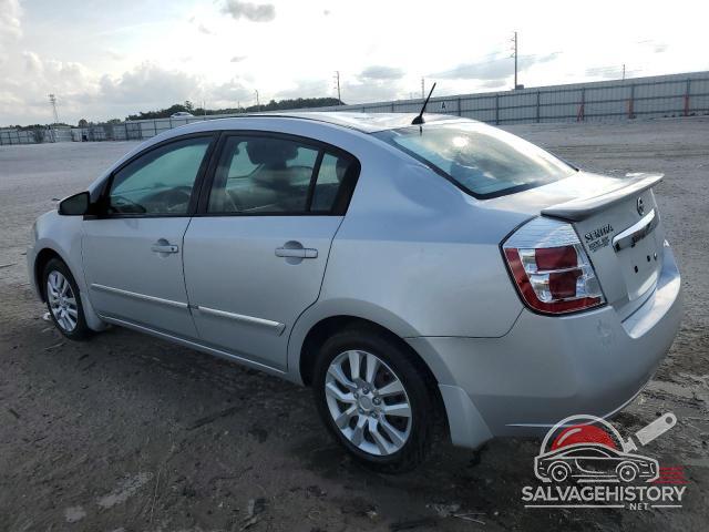 3N1AB6AP4CL662753 2012 NISSAN SENTRA photo no. 2