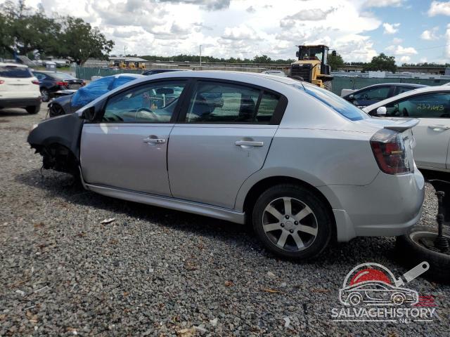 3N1AB6AP7CL612266 2012 NISSAN SENTRA photo no. 2