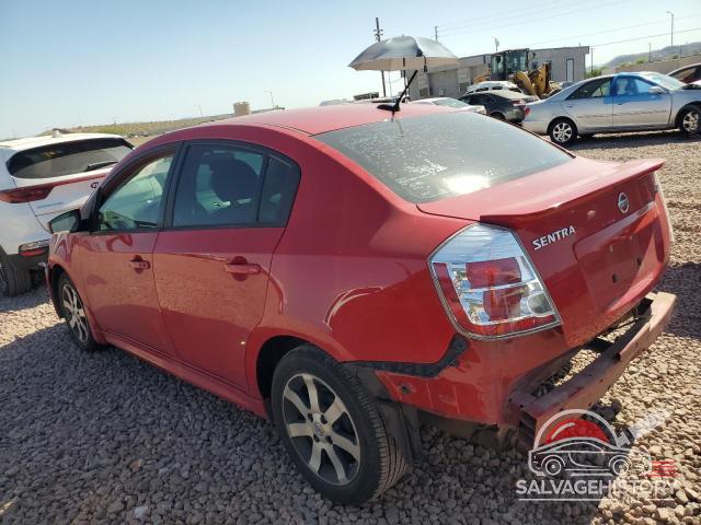 3N1AB6AP7CL756318 2012 NISSAN SENTRA photo no. 2