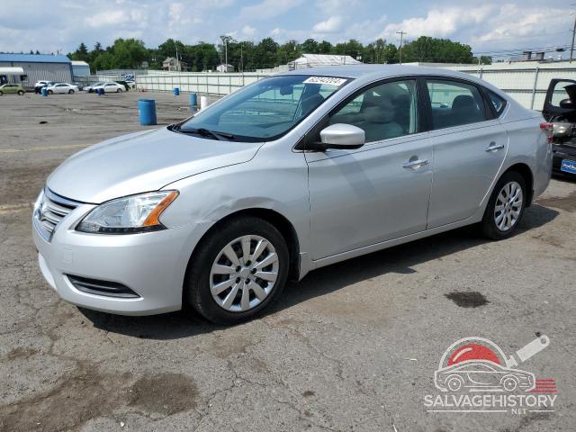 3N1AB7AP1DL641141 2013 NISSAN SENTRA photo no. 2