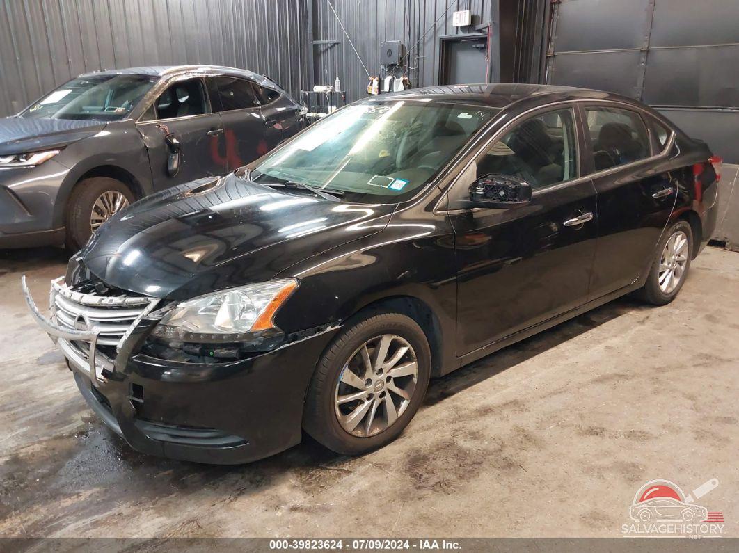 3N1AB7AP6DL737671 2013 NISSAN SENTRA photo no. 2
