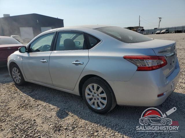 3N1AB7AP0EL615261 2014 NISSAN SENTRA photo no. 2