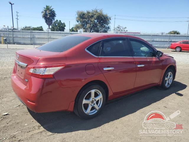 3N1AB7AP0EL661821 2014 NISSAN SENTRA photo no. 3