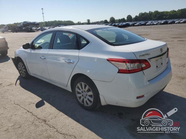 3N1AB7AP3EY323803 2014 NISSAN SENTRA photo no. 2