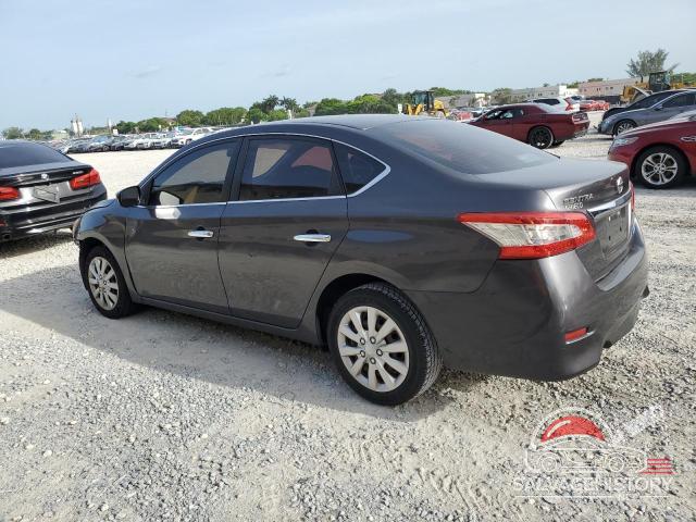 3N1AB7AP5EL678467 2014 NISSAN SENTRA photo no. 2