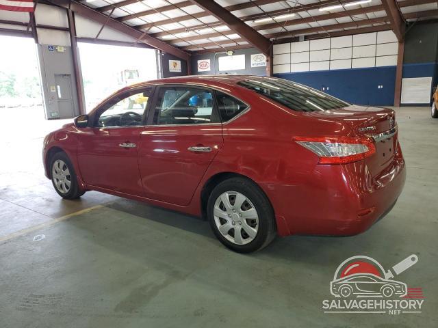 3N1AB7AP6EL610226 2014 NISSAN SENTRA photo no. 2