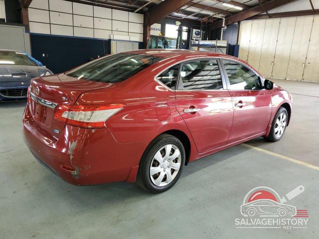 3N1AB7AP6EL610226 2014 NISSAN SENTRA photo no. 3