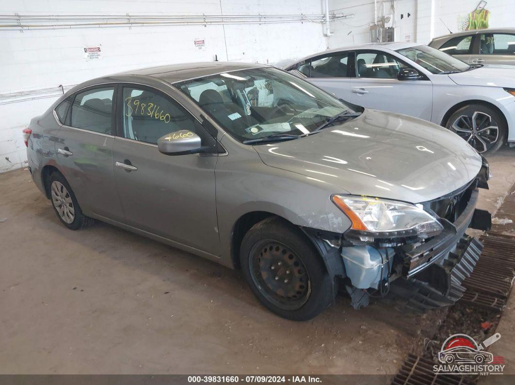 3N1AB7AP7EY253691 2014 NISSAN SENTRA photo no. 3
