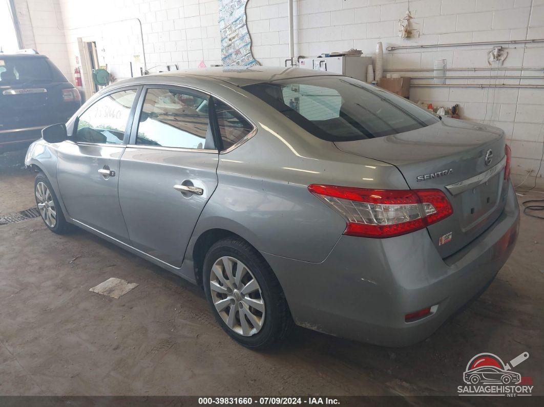 3N1AB7AP7EY253691 2014 NISSAN SENTRA photo no. 3