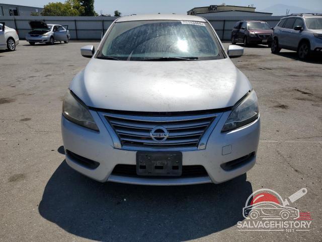 3N1AB7AP7EY263640 2014 NISSAN SENTRA photo no. 5