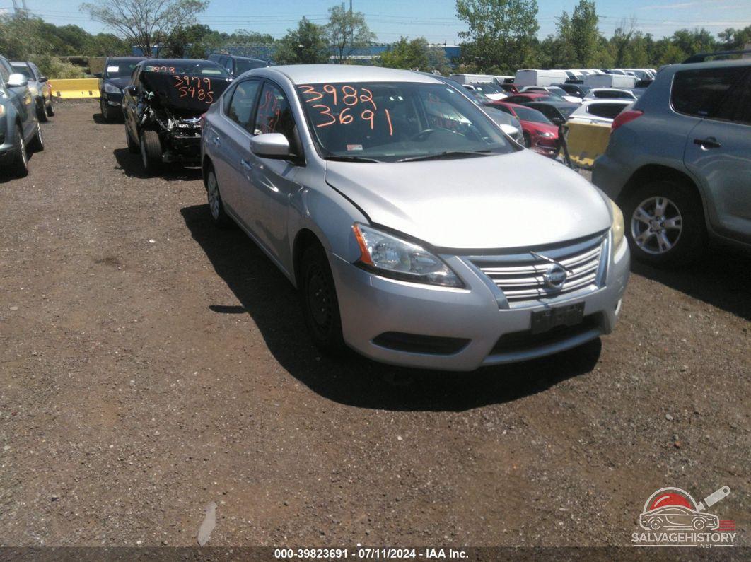 3N1AB7AP9EL685616 2014 NISSAN SENTRA photo no. 6