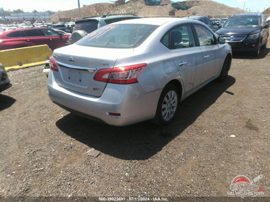 3N1AB7AP9EL685616 2014 NISSAN SENTRA photo no. 4