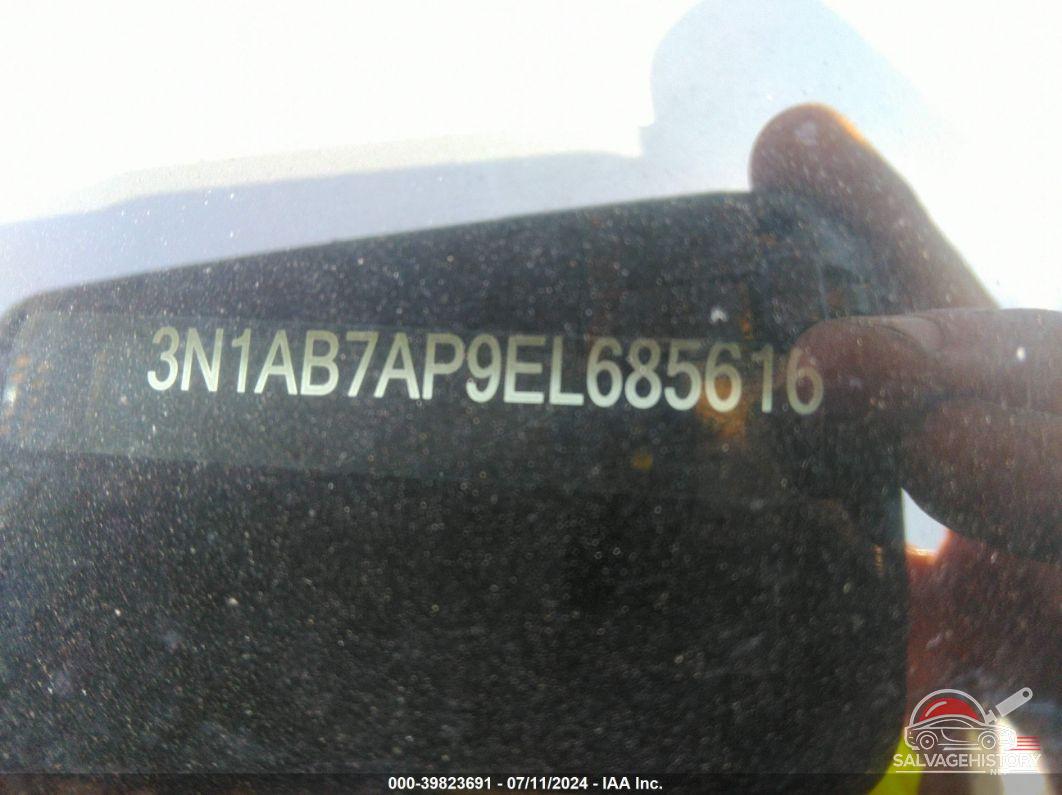 3N1AB7AP9EL685616 2014 NISSAN SENTRA photo no. 9