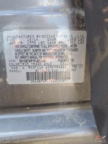 3N1AB7AP1FL631048 2015 NISSAN SENTRA photo no. 12