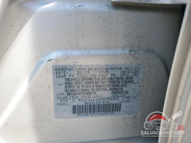 3N1AB7AP1FL656774 2015 NISSAN SENTRA photo no. 12