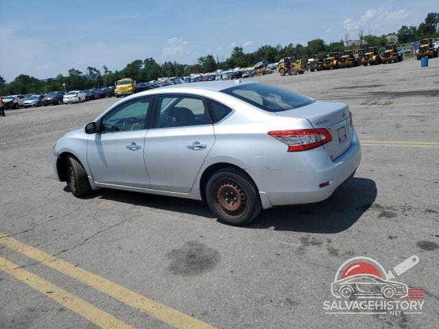 3N1AB7AP1FL656774 2015 NISSAN SENTRA photo no. 2