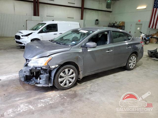 3N1AB7AP1FY331559 2015 NISSAN SENTRA photo no. 1