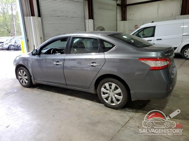 3N1AB7AP1FY331559 2015 NISSAN SENTRA photo no. 2