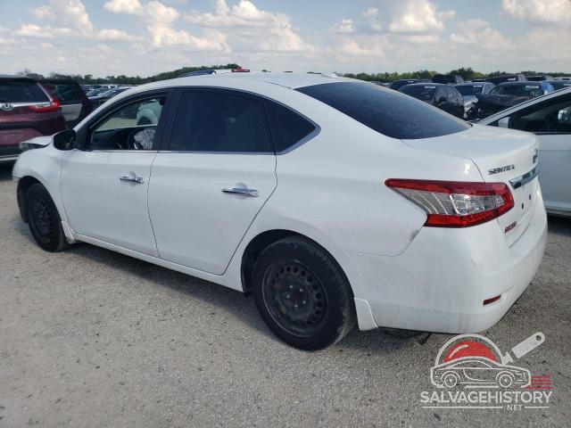 3N1AB7AP2FL684762 2015 NISSAN SENTRA photo no. 2