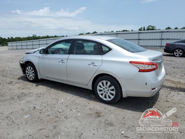 3N1AB7AP2FY291850 2015 NISSAN SENTRA photo no. 2
