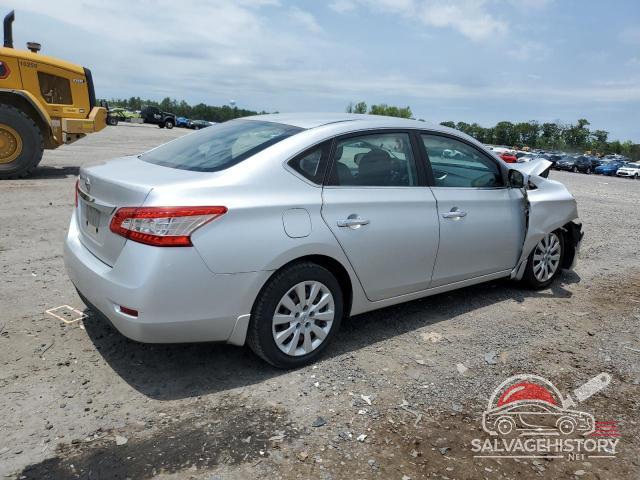 3N1AB7AP2FY291850 2015 NISSAN SENTRA photo no. 3