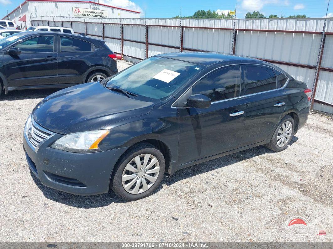 3N1AB7AP3FY261921 2015 NISSAN SENTRA photo no. 2