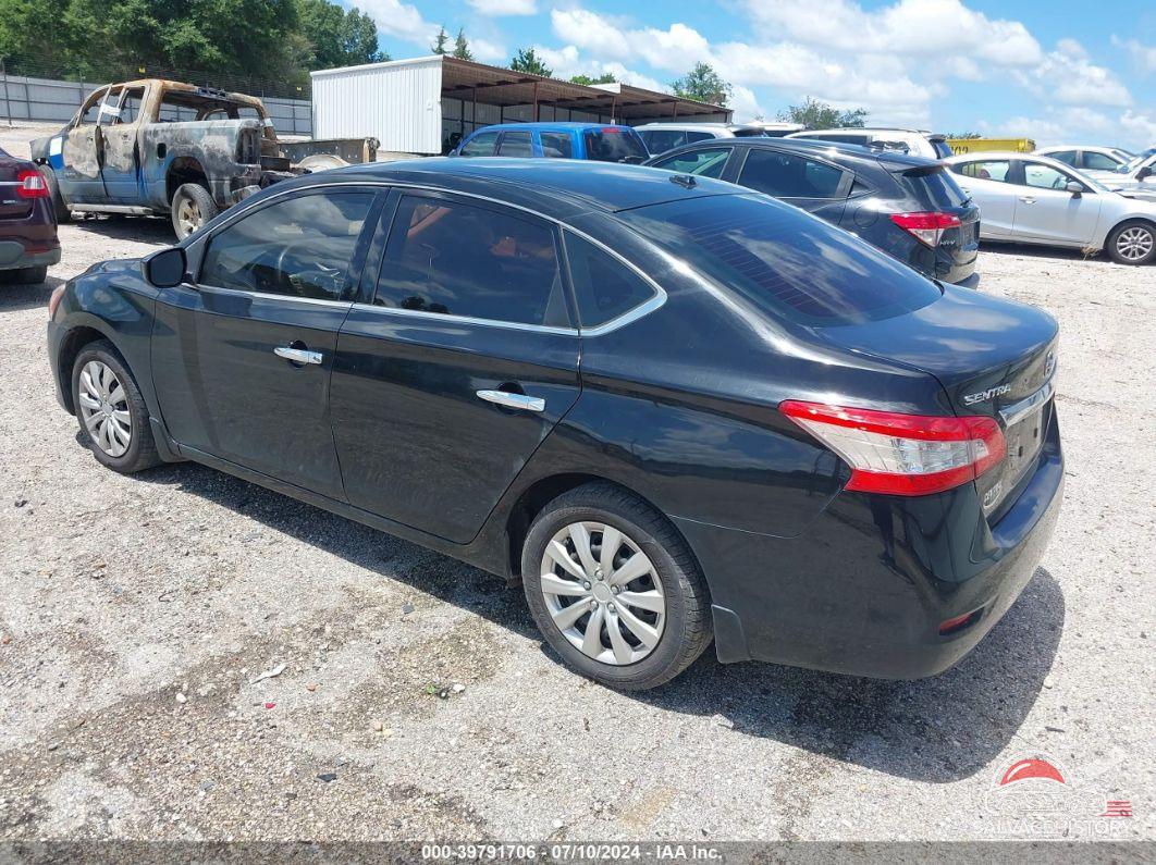 3N1AB7AP3FY261921 2015 NISSAN SENTRA photo no. 3