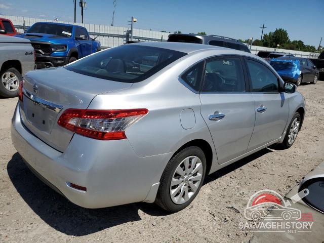 3N1AB7AP3FY272207 2015 NISSAN SENTRA photo no. 3