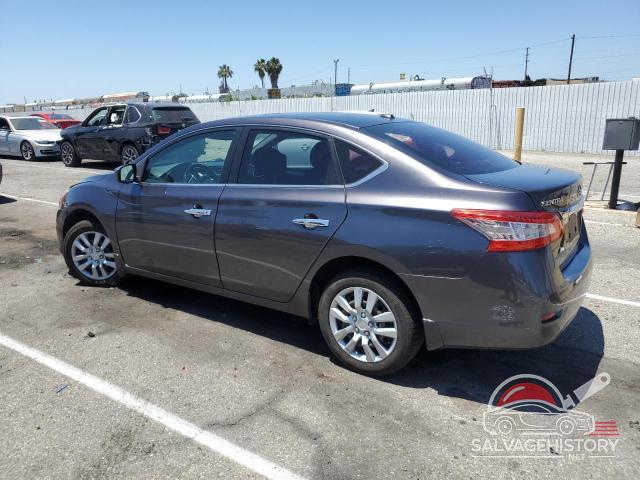3N1AB7AP5FY230346 2015 NISSAN SENTRA photo no. 2