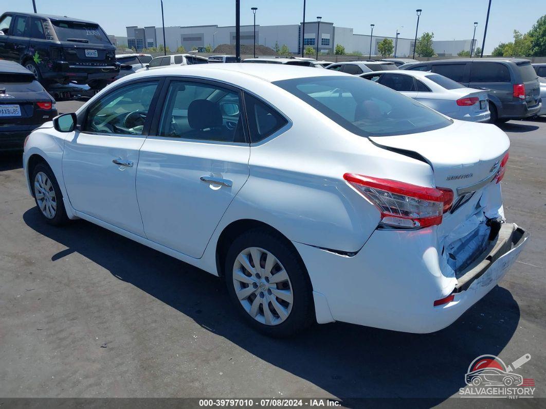 3N1AB7AP5FY266411 2015 NISSAN SENTRA photo no. 3