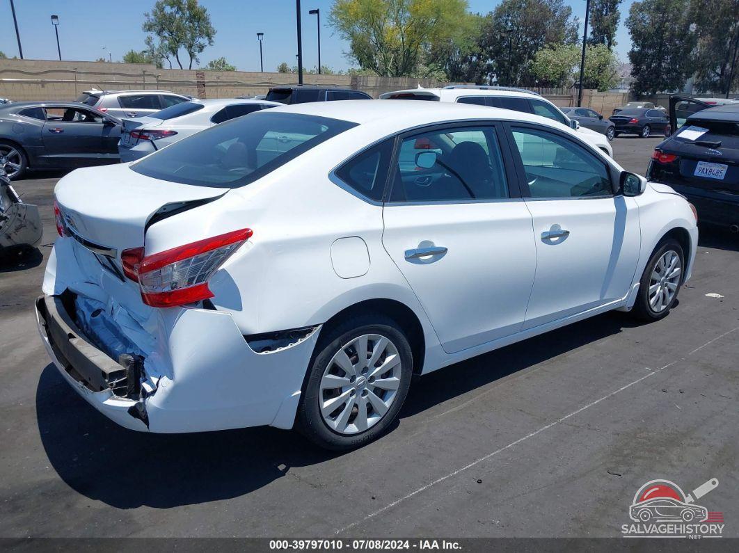 3N1AB7AP5FY266411 2015 NISSAN SENTRA photo no. 4