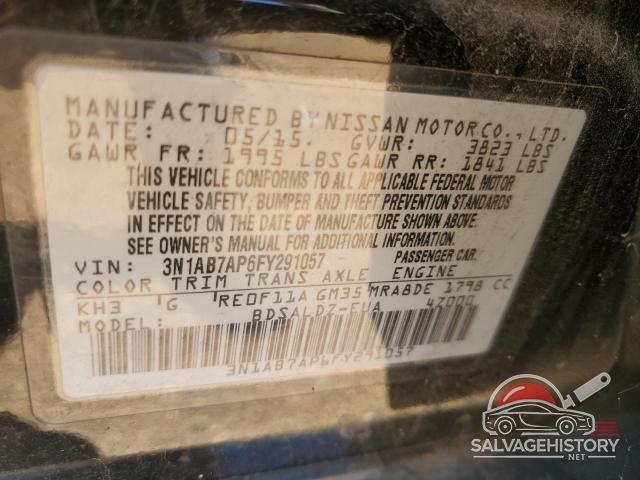 3N1AB7AP6FY291057 2015 NISSAN SENTRA photo no. 12