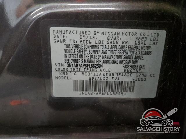 3N1AB7AP8FL682594 2015 NISSAN SENTRA photo no. 12