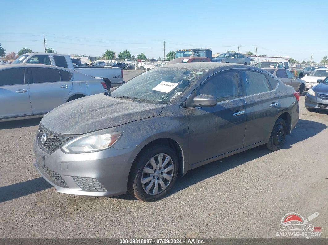 3N1AB7AP8GY223568 2016 NISSAN SENTRA photo no. 2