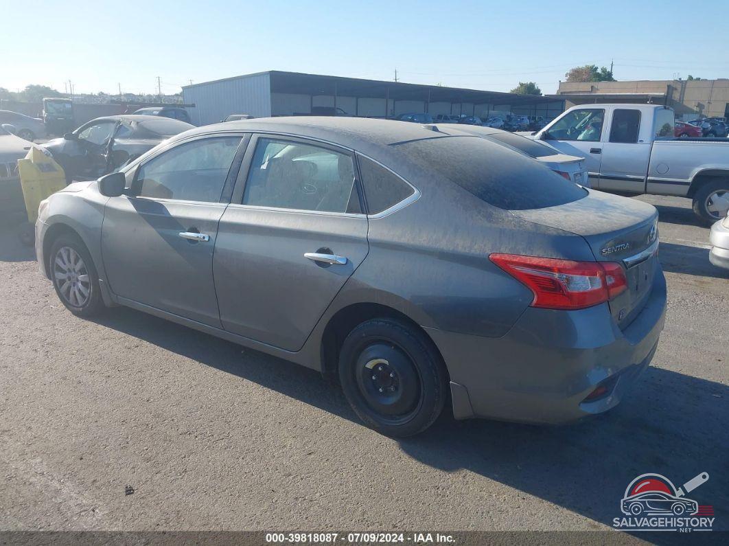 3N1AB7AP8GY223568 2016 NISSAN SENTRA photo no. 3