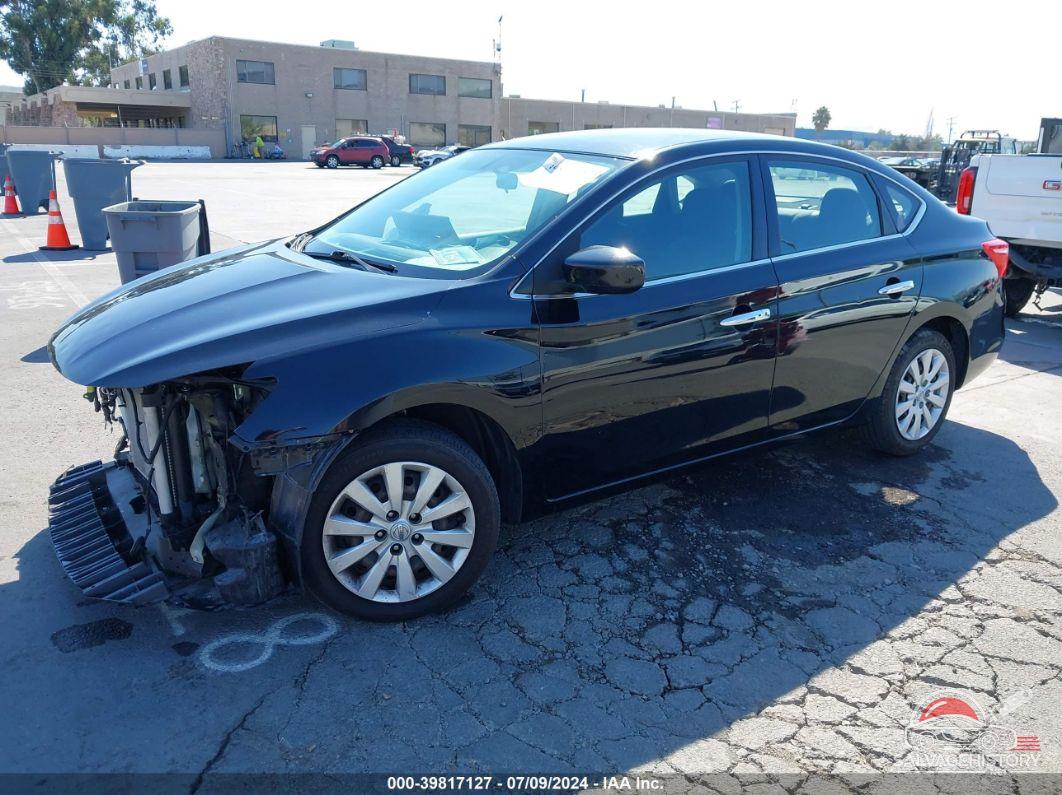 3N1AB7AP3HL666371 2017 NISSAN SENTRA photo no. 2