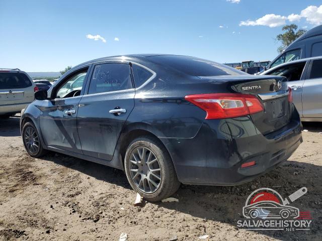 3N1AB7AP5HY253709 2017 NISSAN SENTRA photo no. 2
