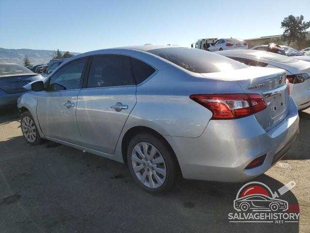 3N1AB7AP7HY284461 2017 NISSAN SENTRA photo no. 2