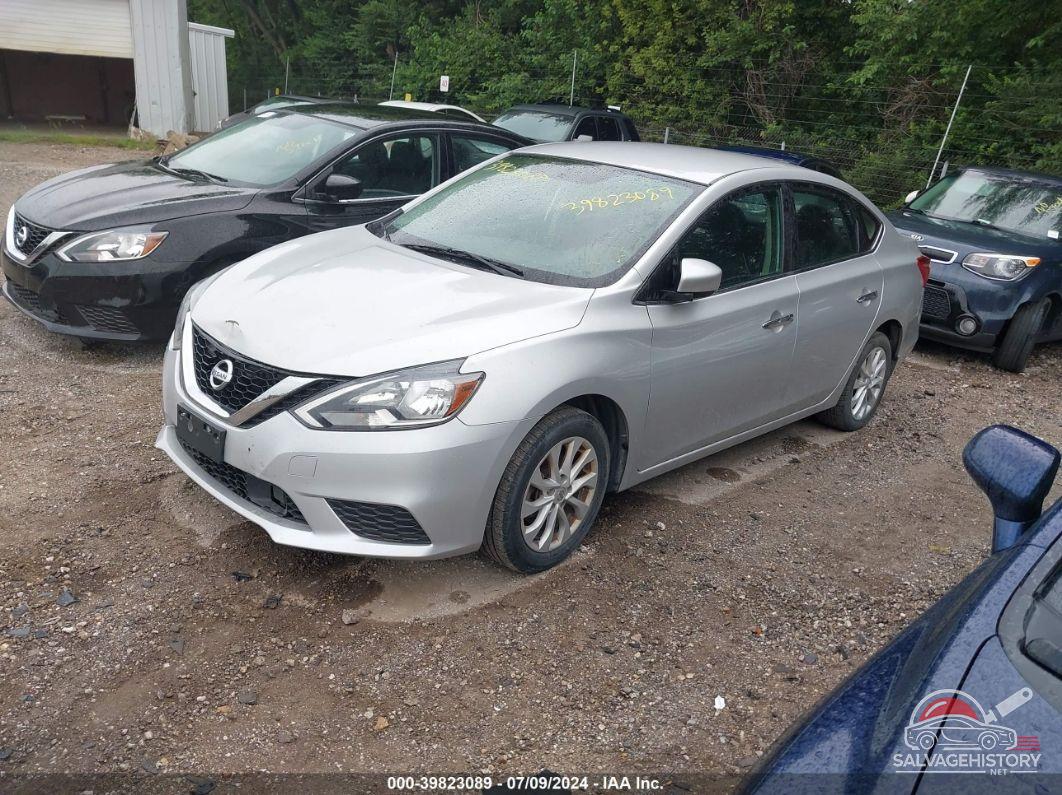 3N1AB7AP3JL630668 2018 NISSAN SENTRA photo no. 2
