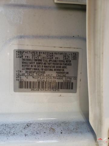 3N1AB7AP3JY274595 2018 NISSAN SENTRA photo no. 13