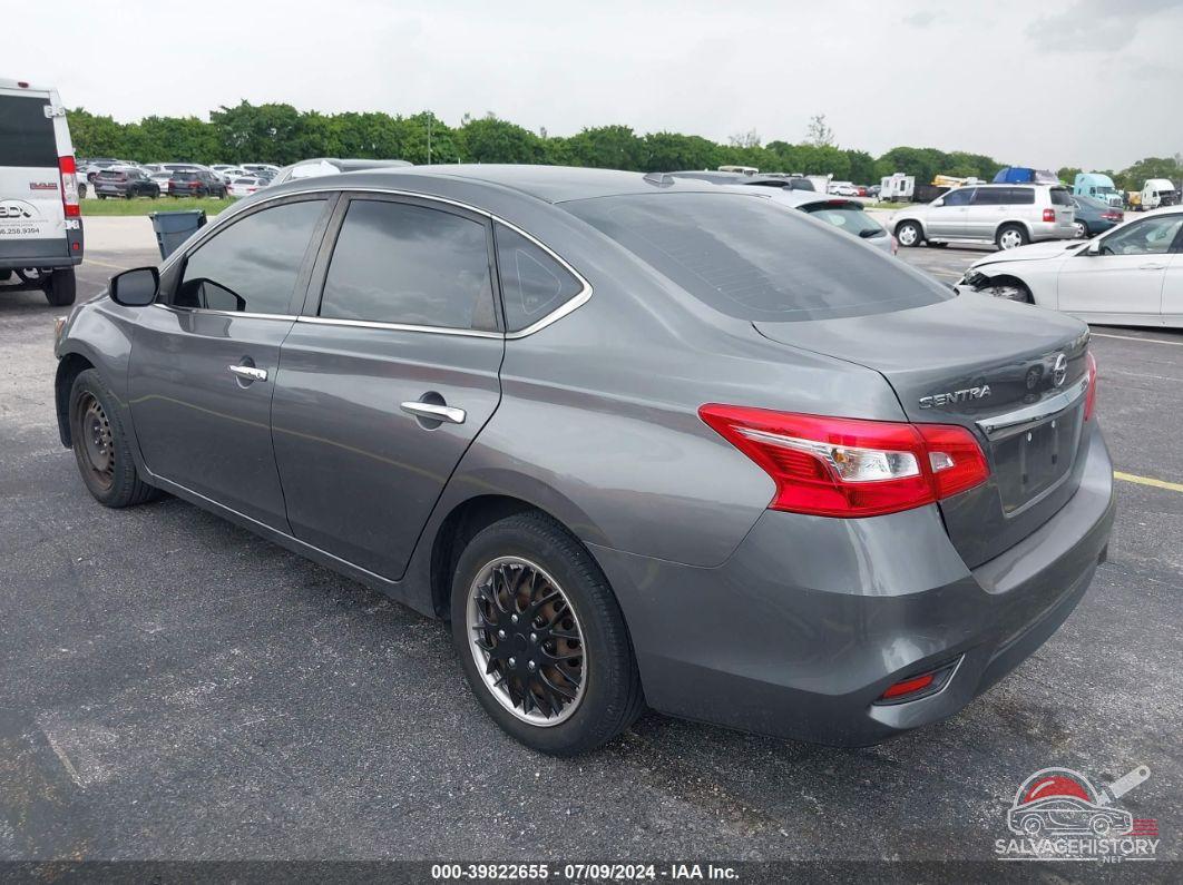 3N1AB7AP0KY369357 2019 NISSAN SENTRA photo no. 3