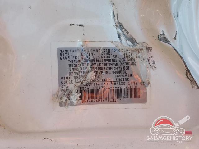 3N1AB7AP1KY363177 2019 NISSAN SENTRA photo no. 13