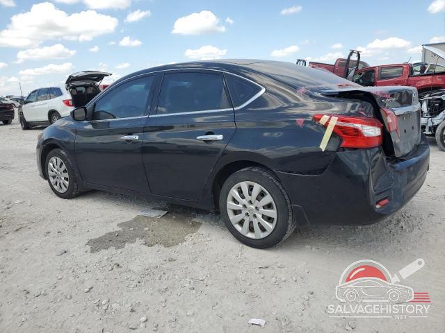 3N1AB7AP3KY319147 2019 NISSAN SENTRA photo no. 2