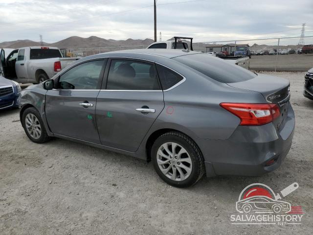 3N1AB7AP6KY458124 2019 NISSAN SENTRA photo no. 2