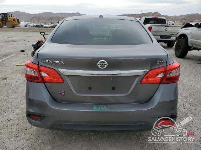 3N1AB7AP6KY458124 2019 NISSAN SENTRA photo no. 6