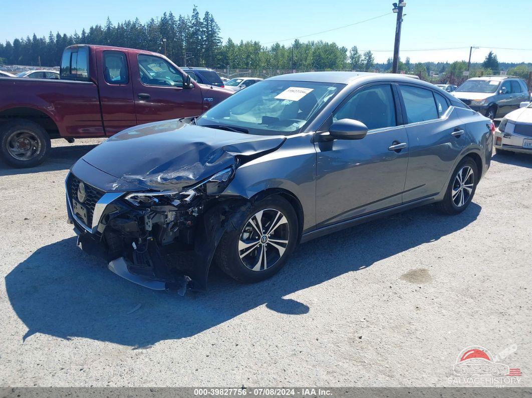 3N1AB8CV4PY317321 2023 NISSAN SENTRA photo no. 2